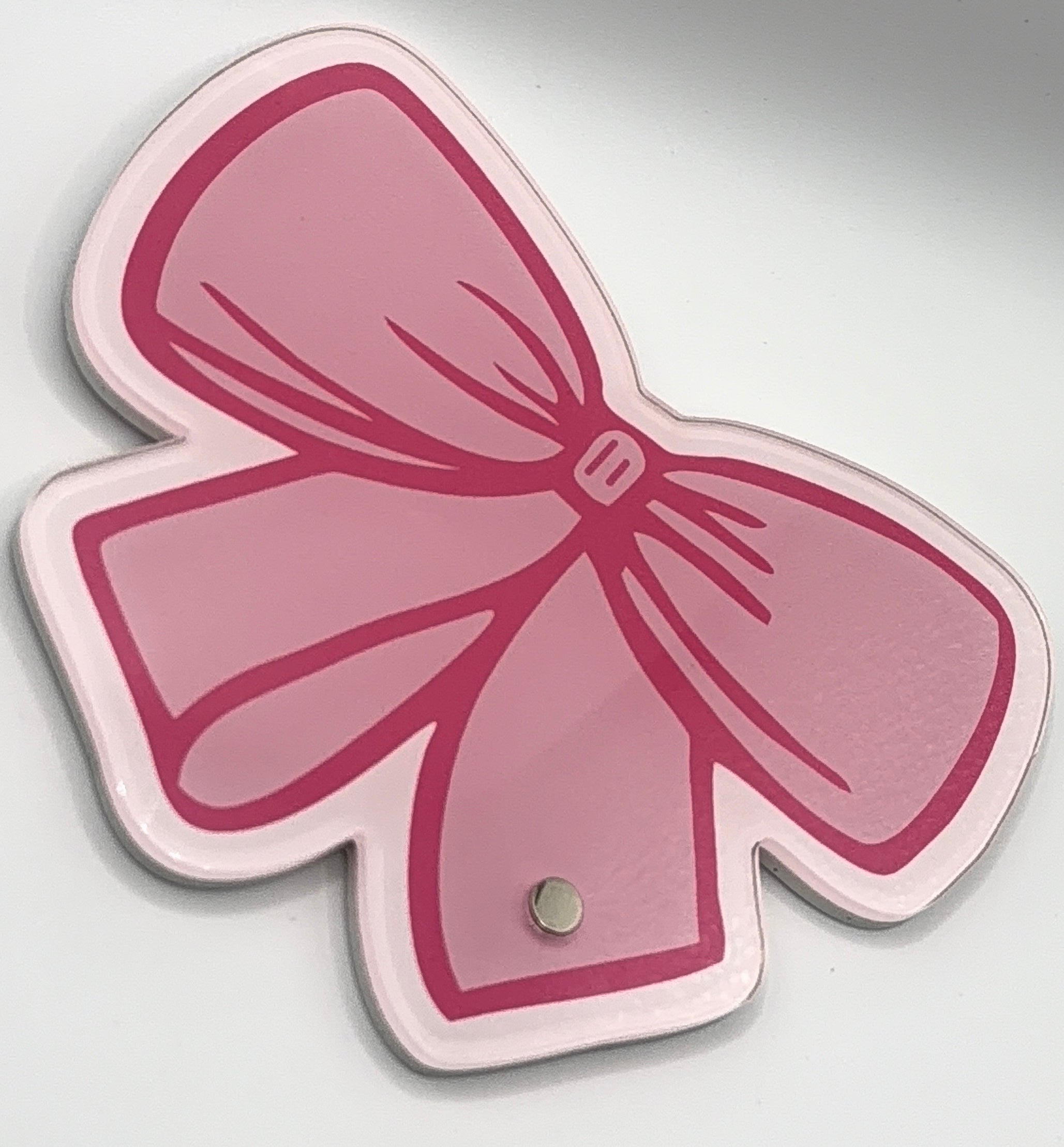 Pink Bow Lash Tile