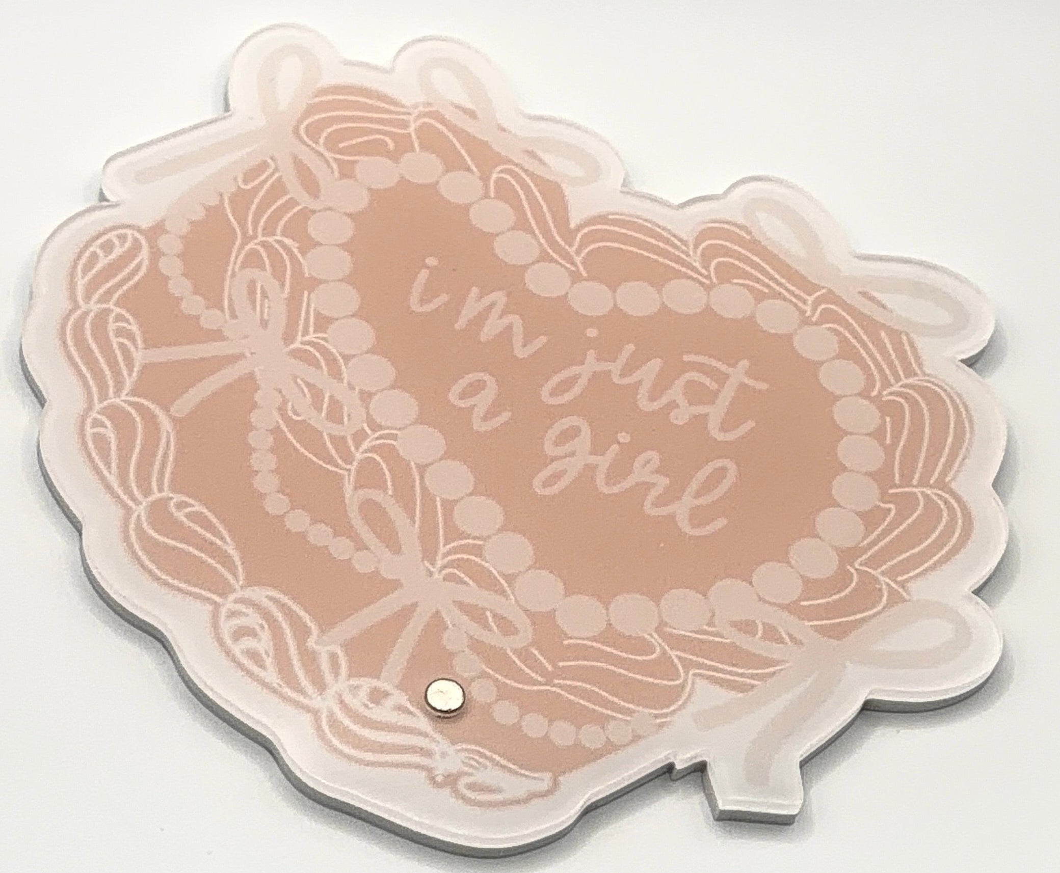 I’m Just A Girl Lash Tile Tan