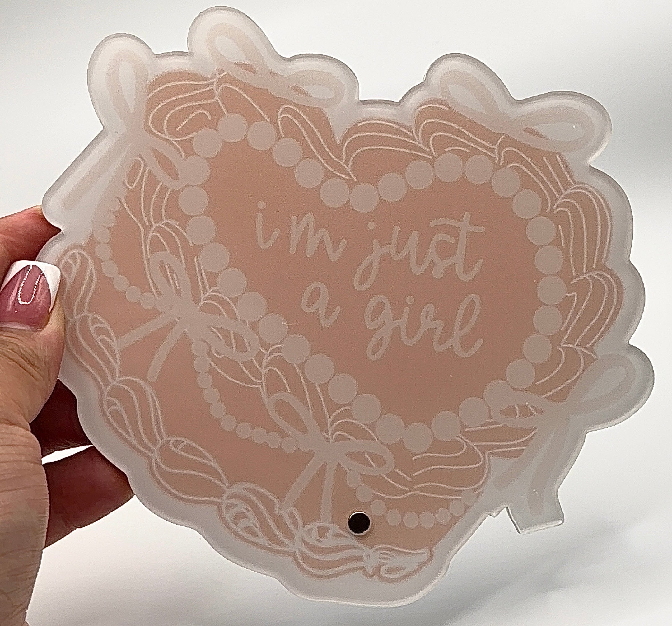 I’m Just A Girl Lash Tile Tan