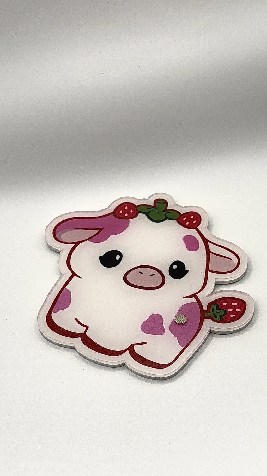 Pink Cow Lash Tile